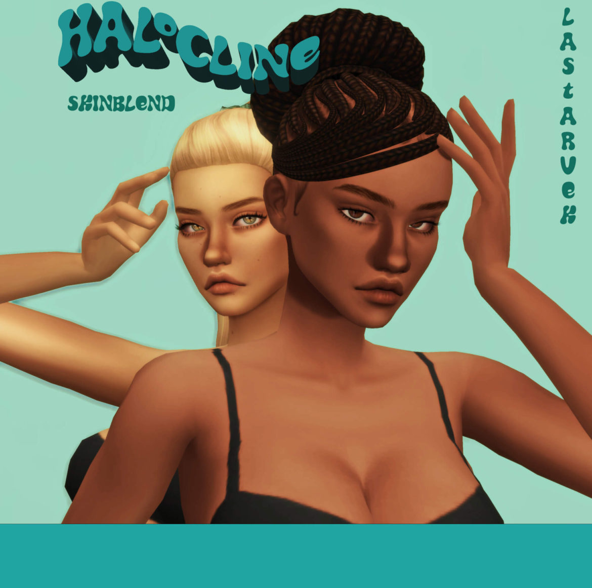 The Sims 4 halocline skinblend a maxis match overlay