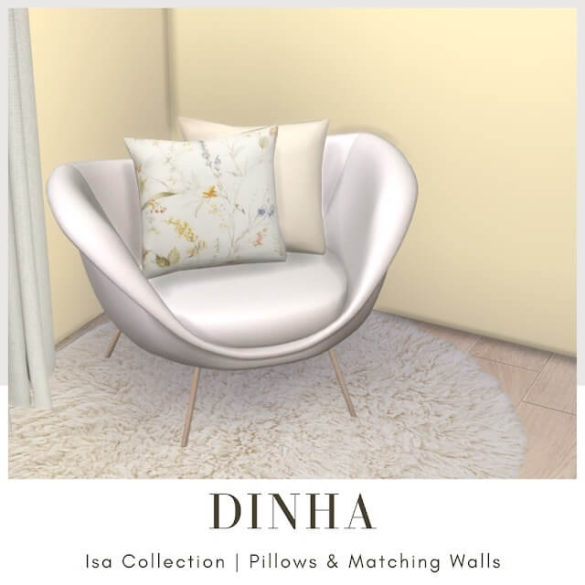 Isa Collection: Pillows & Walls from Dinha Gamer