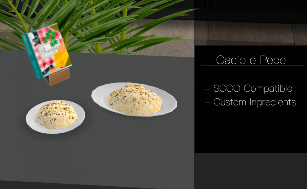 The Sims 4 Italian Recipe Mini Pack