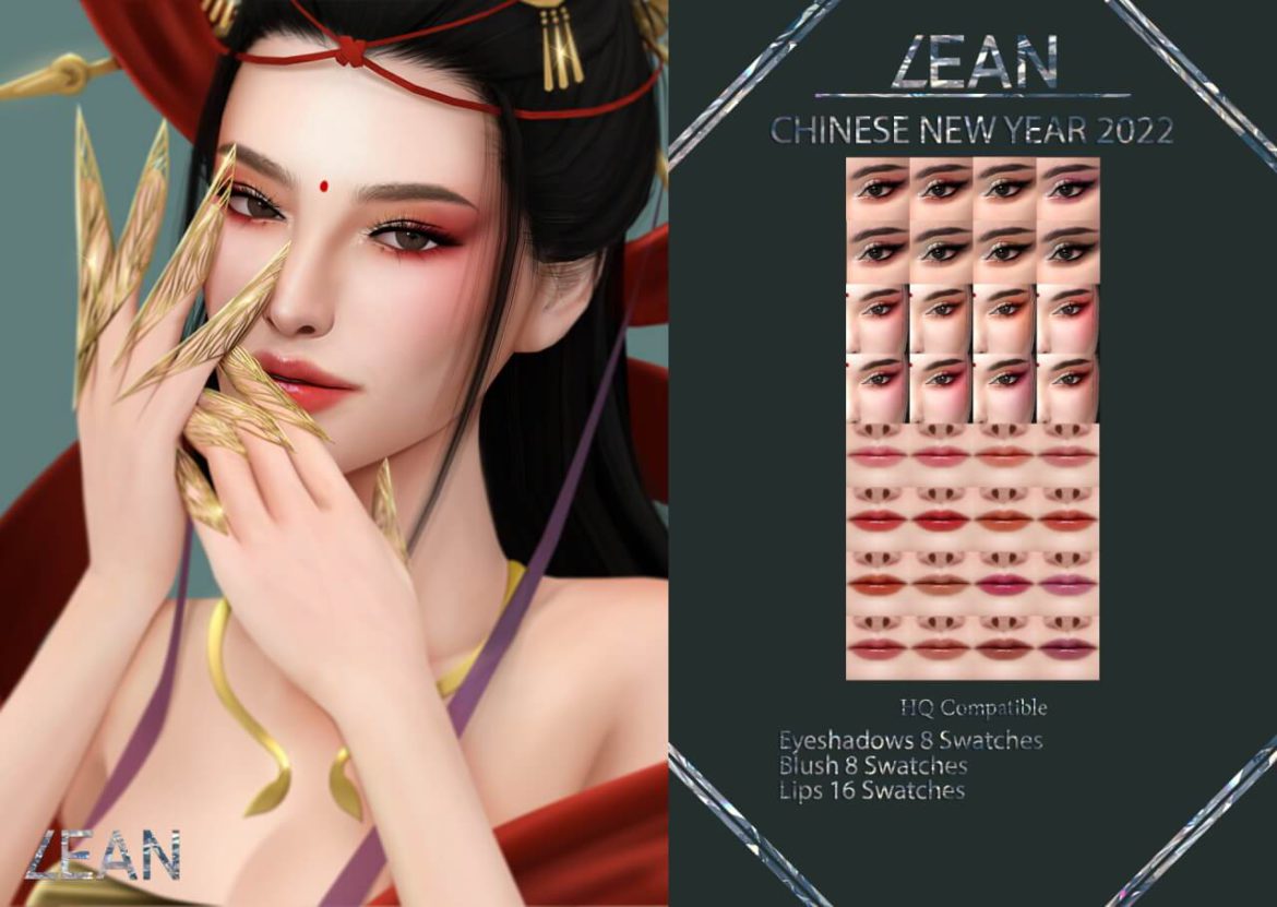The Sims 4 LEAN EYEBROW L5 at LEAN