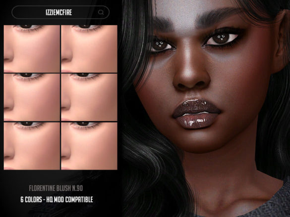 The Sims 4 MF Florentine Blush N.90 by IzzieMcFire at TSR