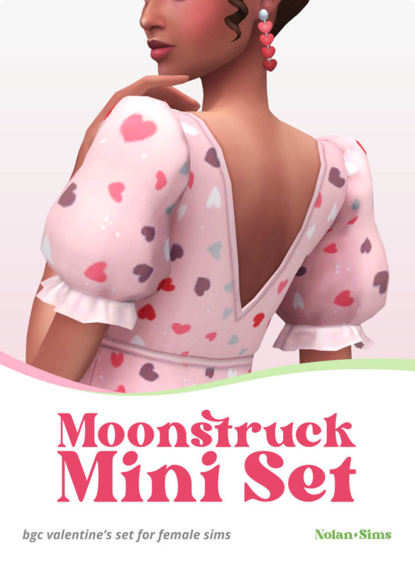 The Sims 4 Moonstruck Mini Set at Nolan Sims