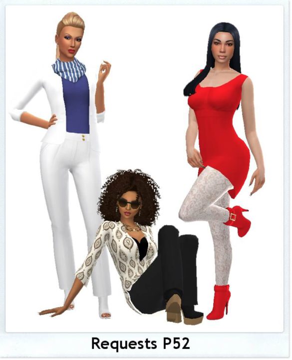 The Sims 4 Outfit P52 at Sims4Sue