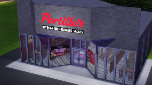 Portillo’s Restaurant Stuff Collab w/ SierraTheSimmer