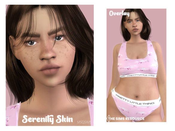 The Sims 4 Serenity Skin Overlay by MSQSIMS at TSR