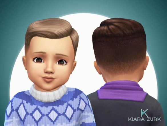 Short Crew Cut Side Part for Toddlers at My Stuff Origin