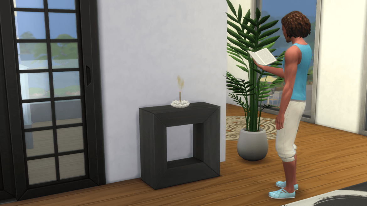 The Sims 4 Spa Staff Lights Incense
