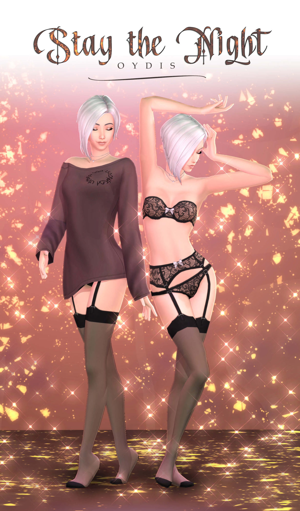 The Sims 4 stay the night