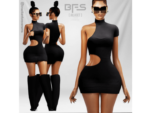 The Sims 4 #05 [ AILA DRESS ]