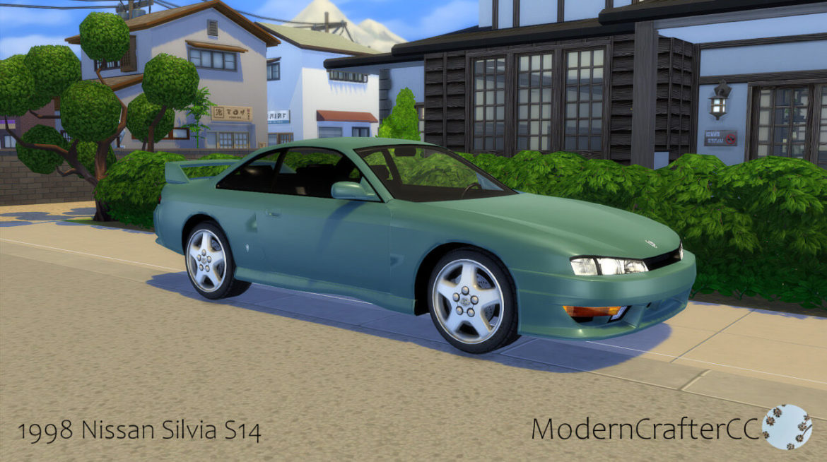 The Sims 4 1998 Nissan Silvia S14 at Modern Crafter CC