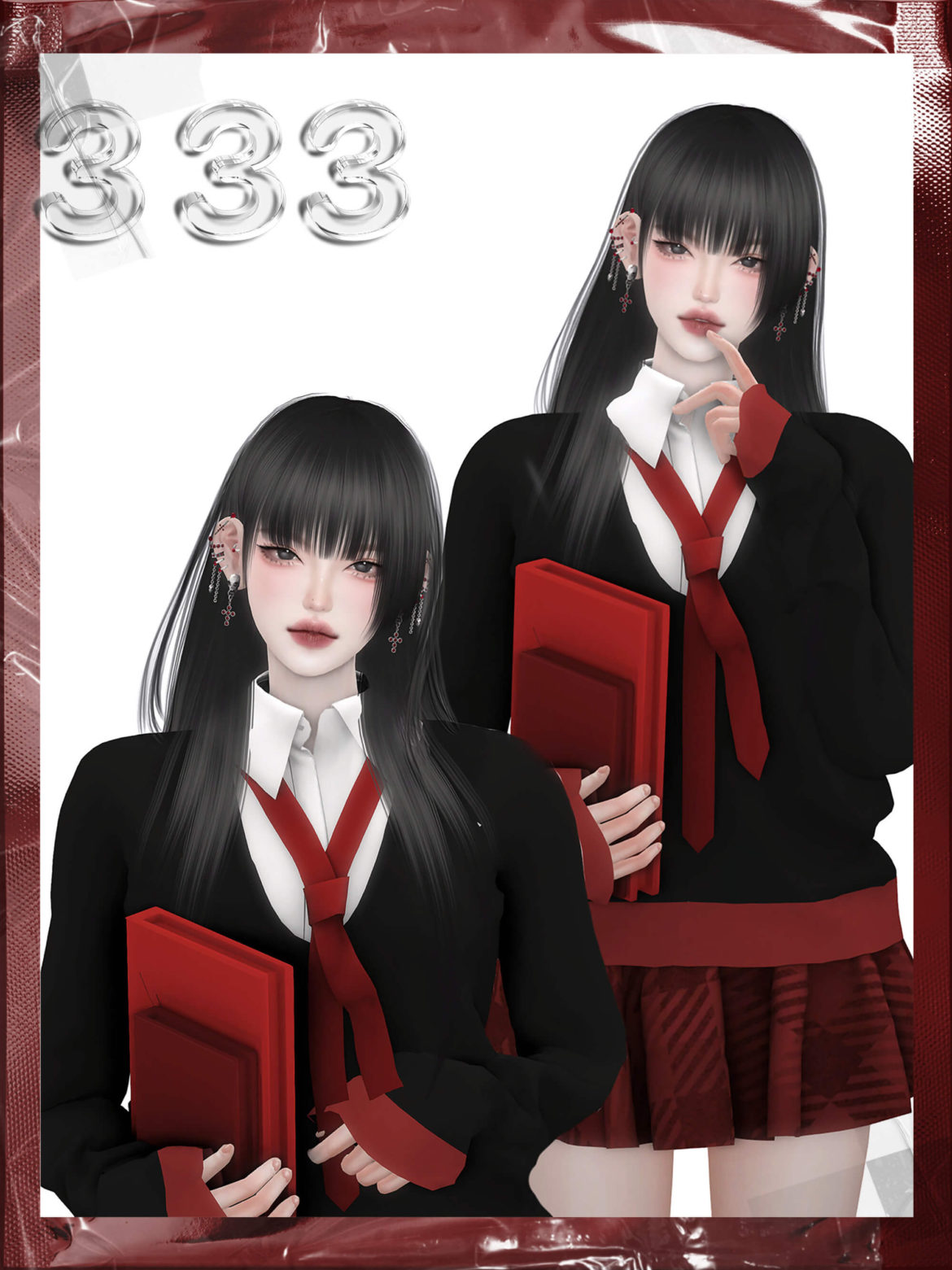 The Sims 4 333daily campus suit