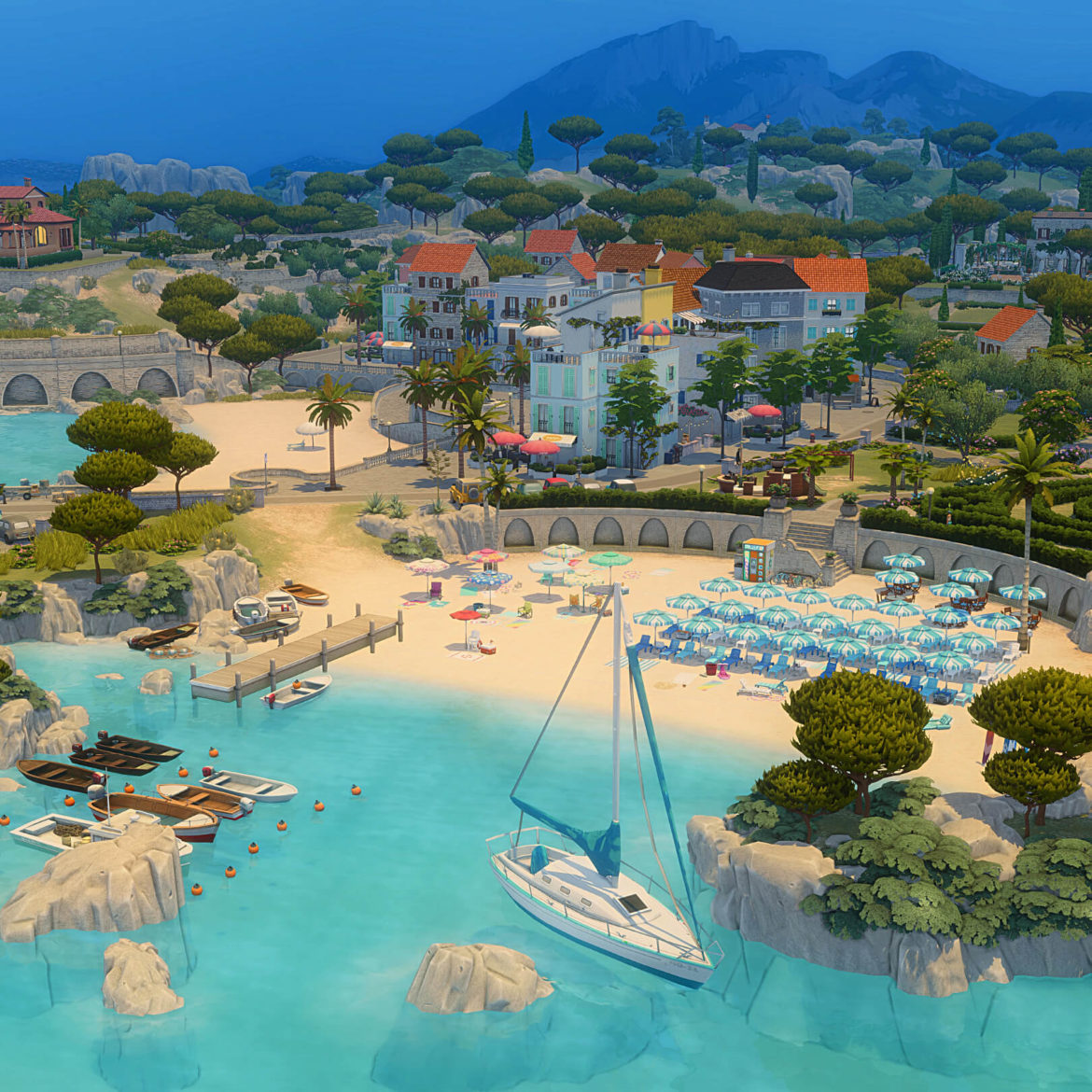 The Sims 4 baia dellamore beach followers thank you