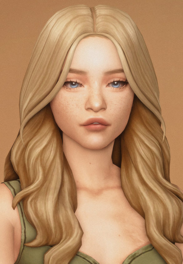 The Sims 4 cassie hair
