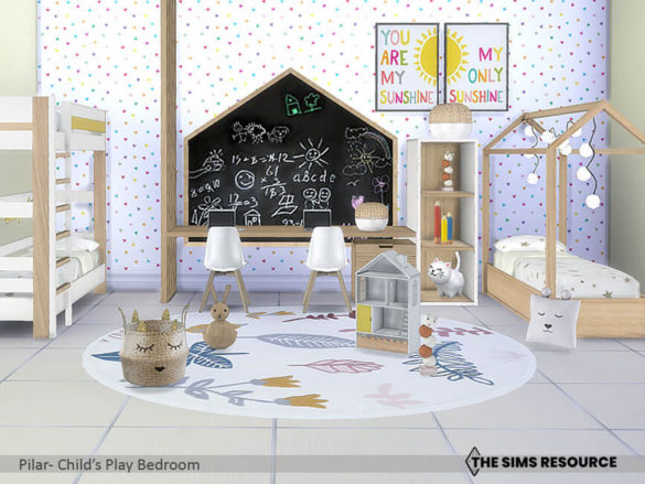 The Sims 4 Childs Play Bedroom by Pilar