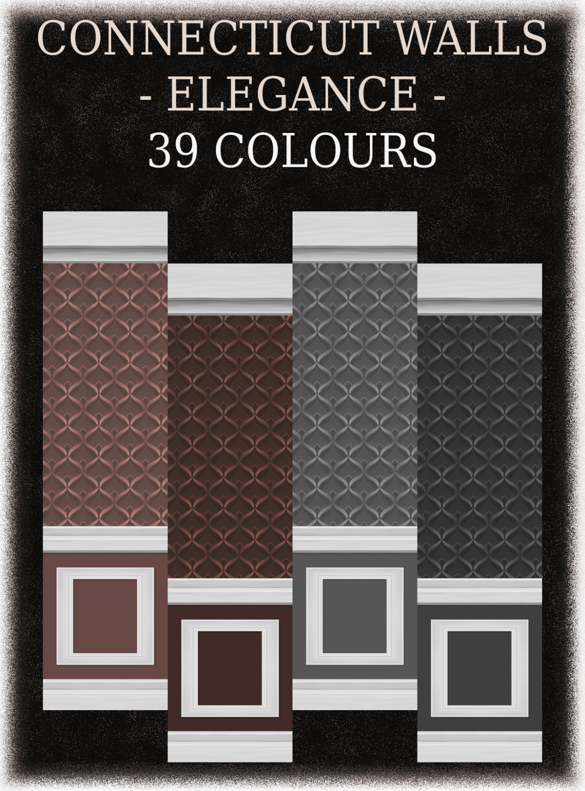 The Sims 4 Connecticut Walls – Elegance – 39 Colours