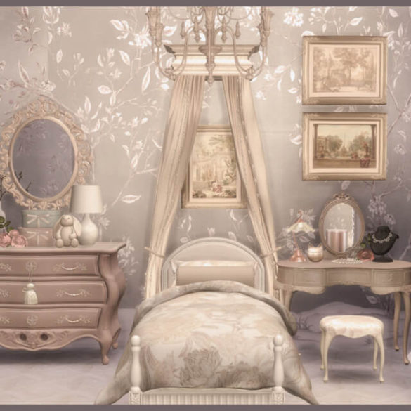 The Sims 4 Dreamy Bedroom