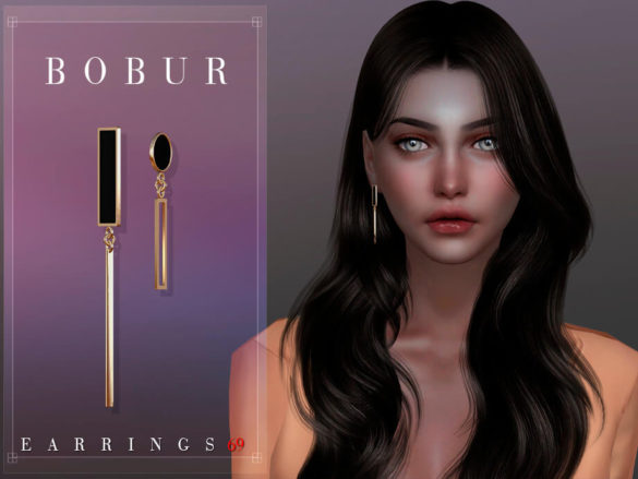 The Sims 4 Earrings 69 by Bobur3