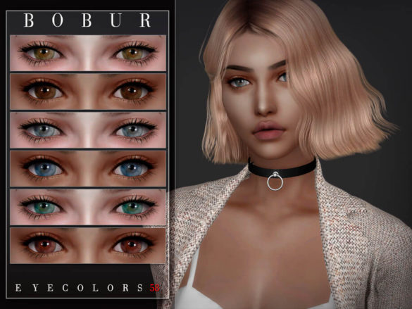The Sims 4 Eyecolors 58 by Bobur3