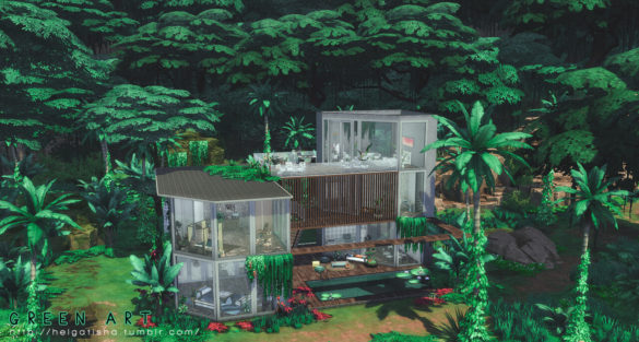 The Sims 4 green art download gallery or simfileshare