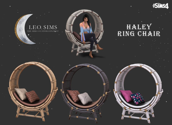 The Sims 4 Haley Ring Chair at Leo Sims