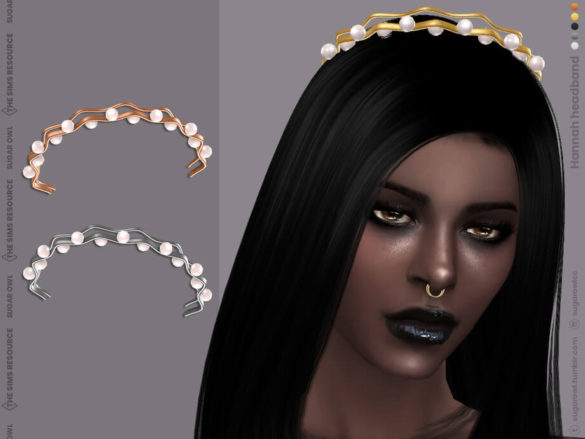 The Sims 4 Hannah headband by sugar owl