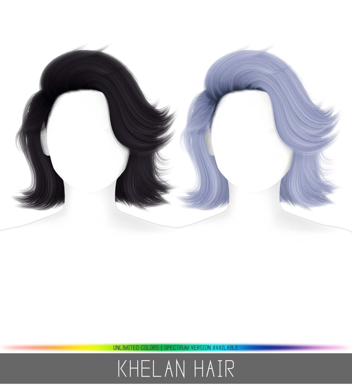 The Sims 4 KHELAN HAIR at Simpliciaty