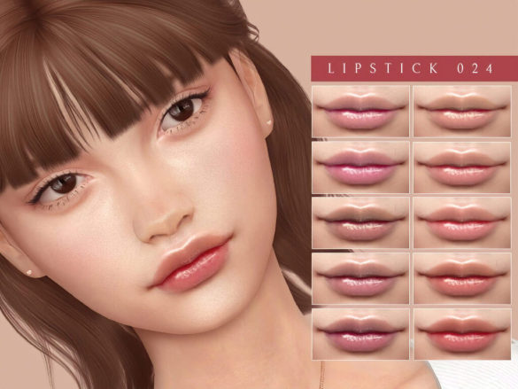The Sims 4 Lipstick 024 at Lutessa