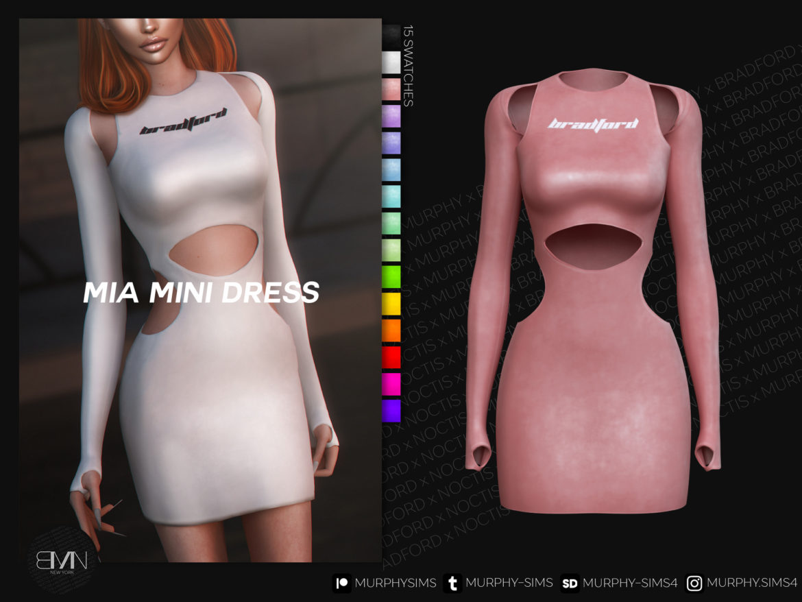 The Sims 4 mia mini dress