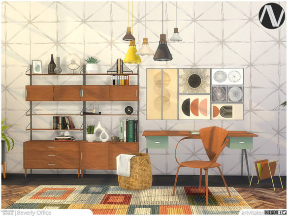 Mid Century Modern – Beverly Office by ArtVitalex