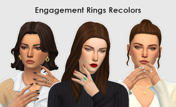 The Sims 4 my wedding stories engagement rings