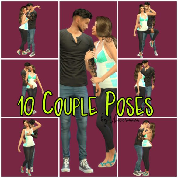 The Sims 4 new couple poses