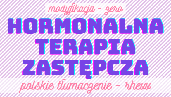 PL Translation – Zero’s Hormone Replacement Therapy Mod