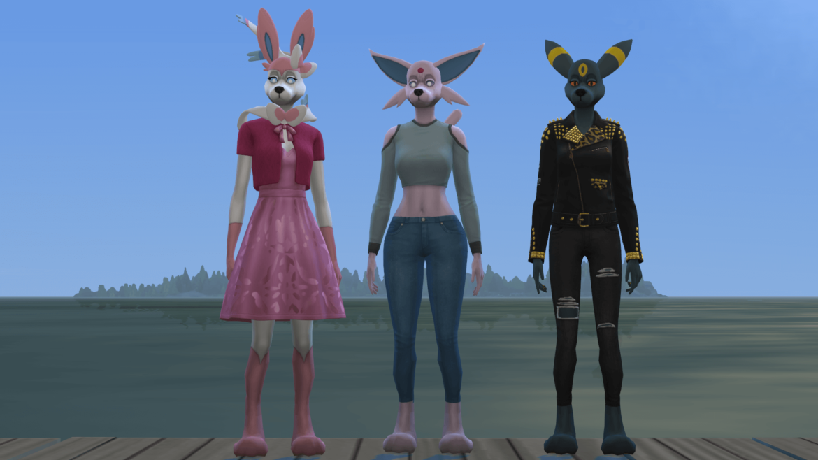 Pokemod By Leljas: Play as Espeon, Umbreon