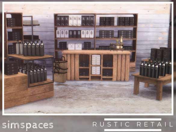 The Sims 4 Rustic Retail by simspaces