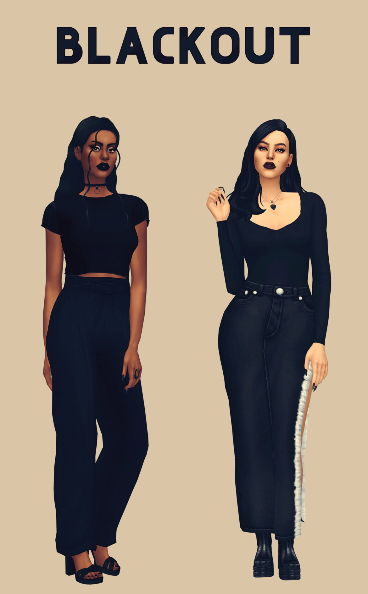 The Sims 4 s4r lookbook challenge day 19