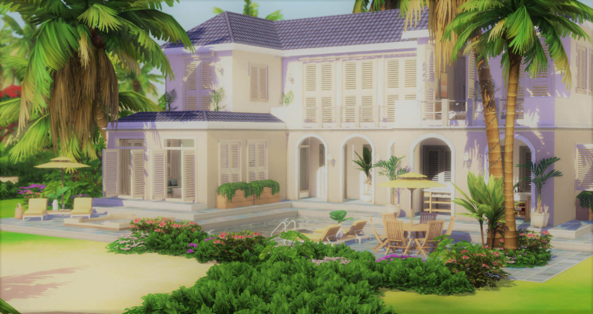 The Sims 4 sulani vacation villa 2 bedrooms 3 bathrooms