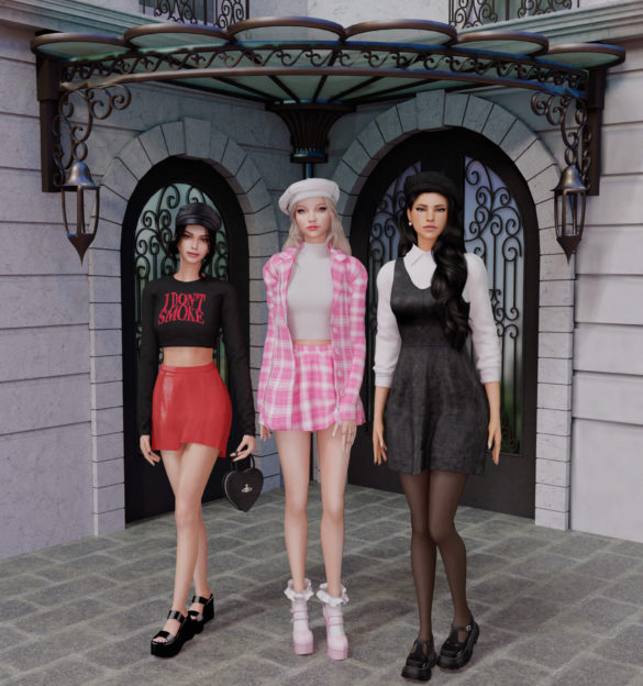 The Sims 4 sweet colors collection
