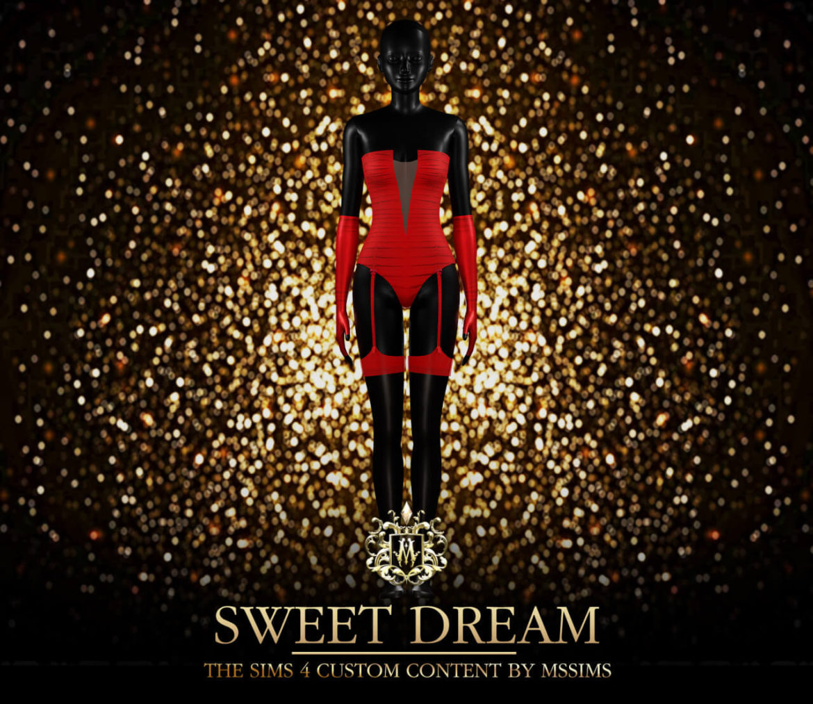 The Sims 4 SWEET DREAM BODYSUIT at MSSIMS