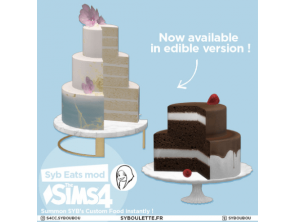 The Sims 4 SYB EATS EDIBLE FOOD MOD