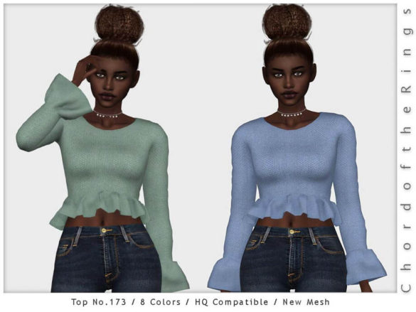The Sims 4 Top No.173 by ChordoftheRings