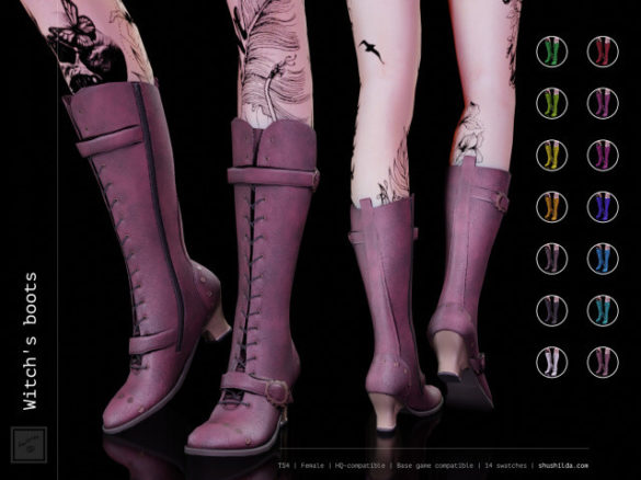 The Sims 4 TS4 Witchs boots