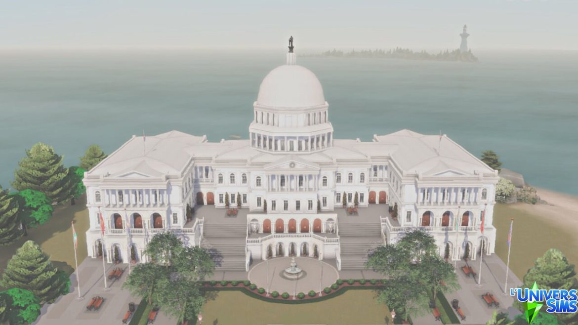 The Sims 4 US Capitol Building at L’UniverSims
