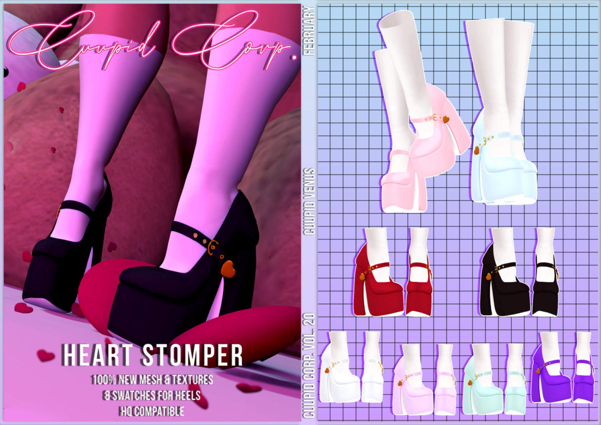 The Sims 4 venus heart stomper