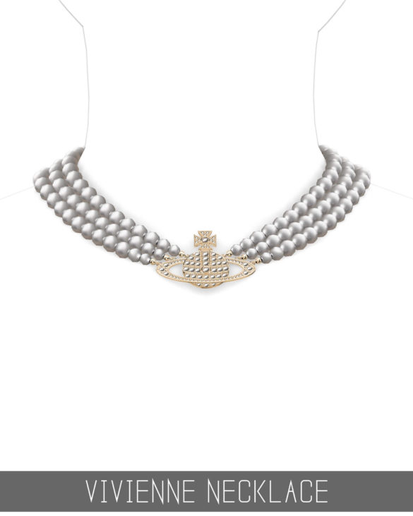 The Sims 4 Vivienne Necklace at Simpliciaty