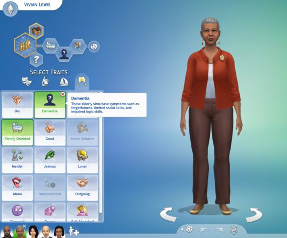 Dementia Trait