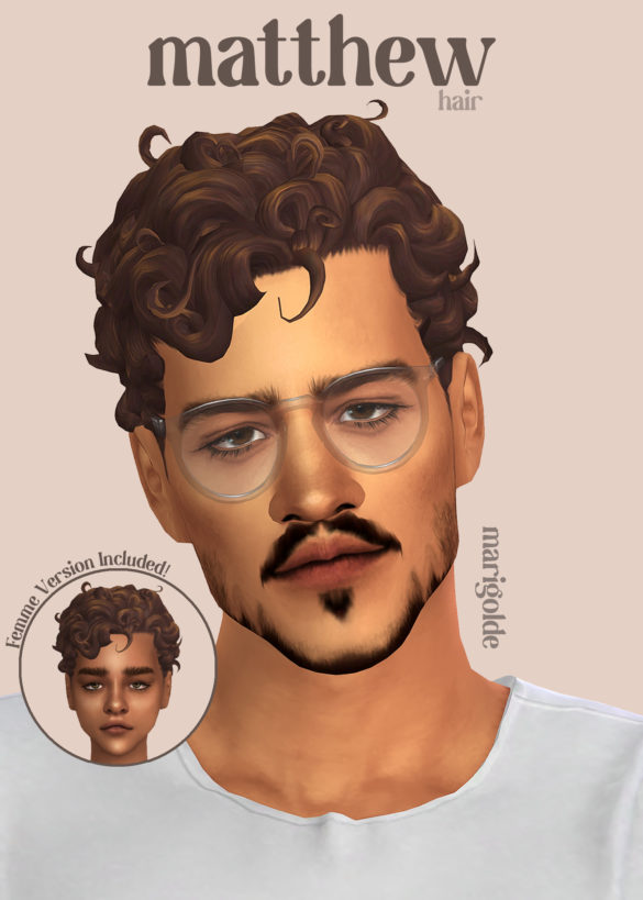 matthew hair EA Colors