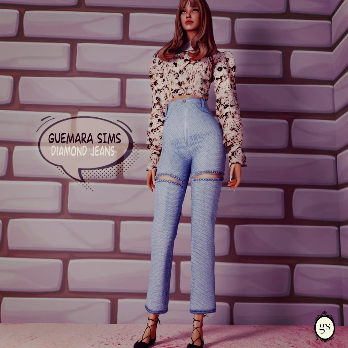 sims 4 diamond jeans