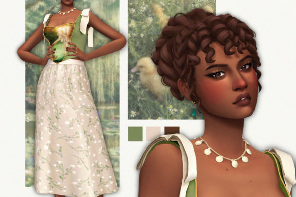 The Sims 4 Lookbook Maxis Match Emma Micat Game Maxis Match