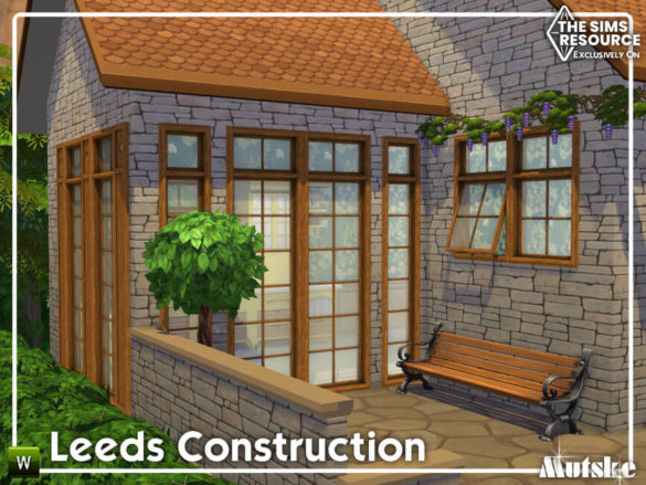 The Sims 4 Leeds Construction Set Part 5 by mutske