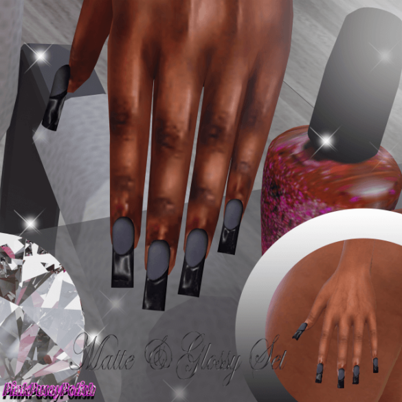 The Sims 4 matte glossy set